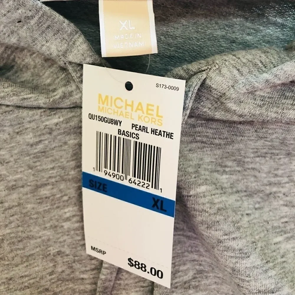 NWT: Michael Kors Cinch Bottom Hoodie‎